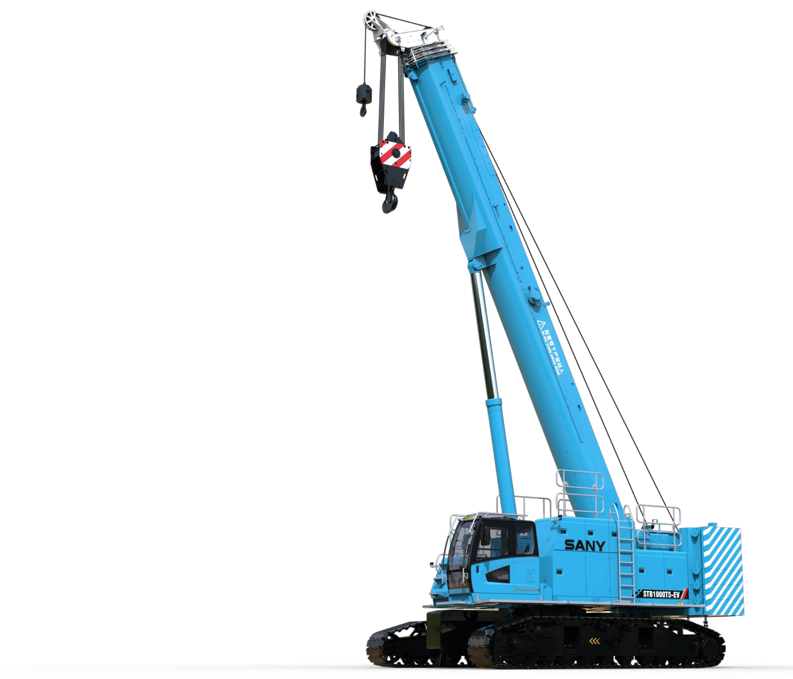 Sany STB1000T5-EV SANY ELECTRIC TELESCOPIC BOOM CRAWLER CRANE - Sany Crane